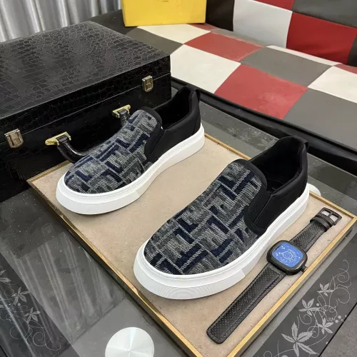 Replica Fendi Casual Shoes For Men #1274334 $72.00 USD for Wholesale