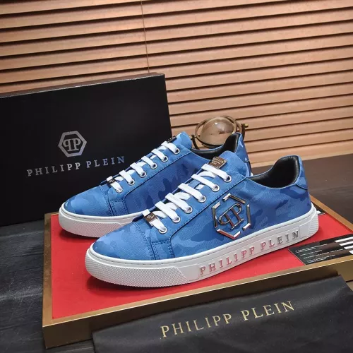 Wholesale Philipp Plein PP Casual Shoes For Men #1274356 $80.00 USD, Wholesale Quality Replica Philipp Plein PP Casual Shoes