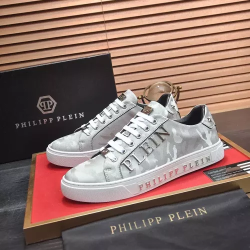 Wholesale Philipp Plein PP Casual Shoes For Men #1274364 $80.00 USD, Wholesale Quality Replica Philipp Plein PP Casual Shoes