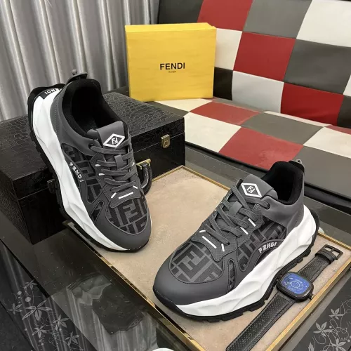 Replica Fendi Casual Shoes For Men #1274382 $98.00 USD for Wholesale