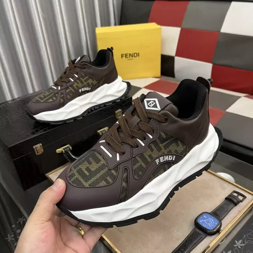 Wholesale Fendi Casual Shoes For Men #1274383 $98.00 USD, Wholesale Quality Replica Fendi Casual Shoes