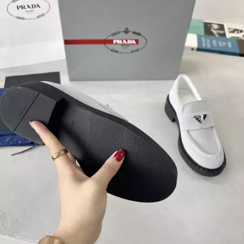 Replica Prada Leather Shoes For Men #1274399 $98.00 USD for Wholesale