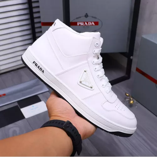 Replica Prada High Top Shoes For Women #1274415 $105.00 USD for Wholesale