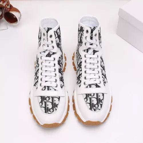 Replica Christian Dior High Top Shoes For Women #1274433 $80.00 USD for Wholesale