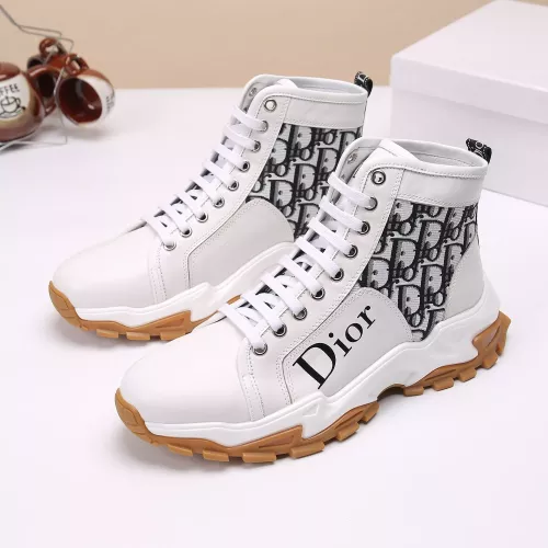 Wholesale Christian Dior High Top Shoes For Women #1274435 $82.00 USD, Wholesale Quality Replica Christian Dior High Top Shoes