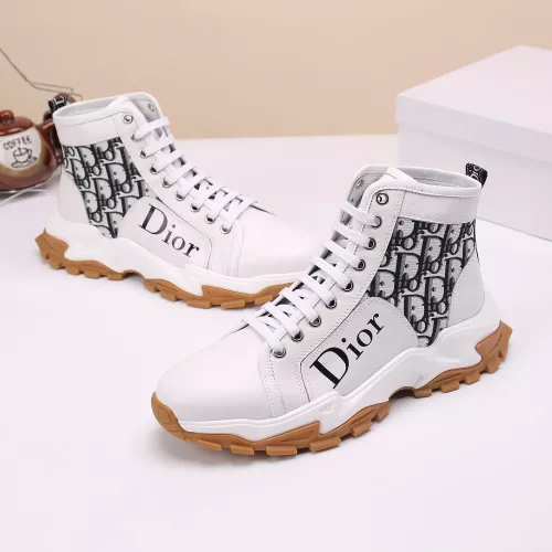 Replica Christian Dior High Top Shoes For Women #1274435 $82.00 USD for Wholesale