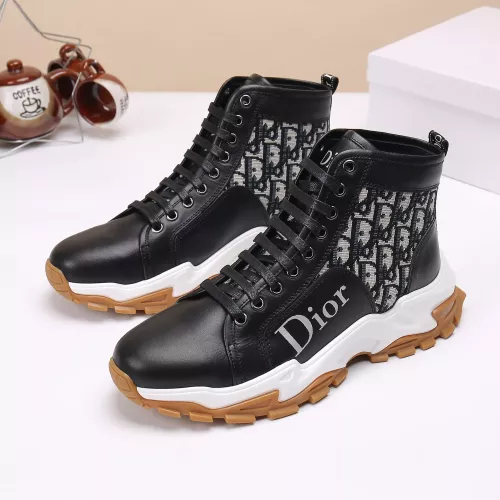 Wholesale Christian Dior High Top Shoes For Women #1274436 $82.00 USD, Wholesale Quality Replica Christian Dior High Top Shoes