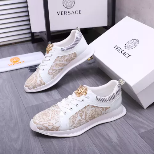 Wholesale Versace Casual Shoes For Women #1274438 $72.00 USD, Wholesale Quality Replica Versace Casual Shoes