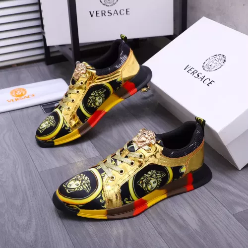 Wholesale Versace Casual Shoes For Women #1274443 $72.00 USD, Wholesale Quality Replica Versace Casual Shoes