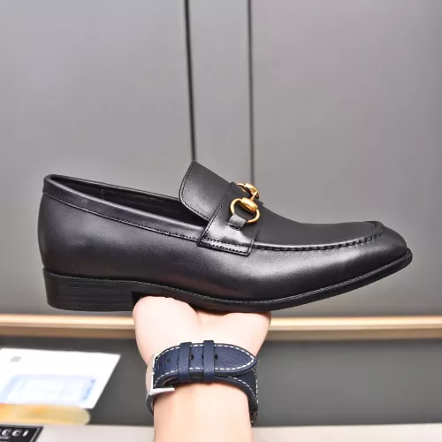 Replica Gucci Oxfords Shoes For Women #1274455 $92.00 USD for Wholesale