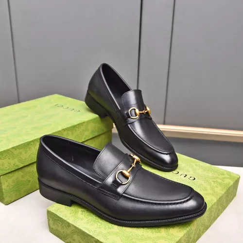 Replica Gucci Oxfords Shoes For Women #1274455 $92.00 USD for Wholesale