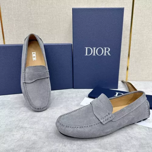 Wholesale Christian Dior Leather Shoes For Women #1274458 $130.00 USD, Wholesale Quality Replica Christian Dior Leather Shoes