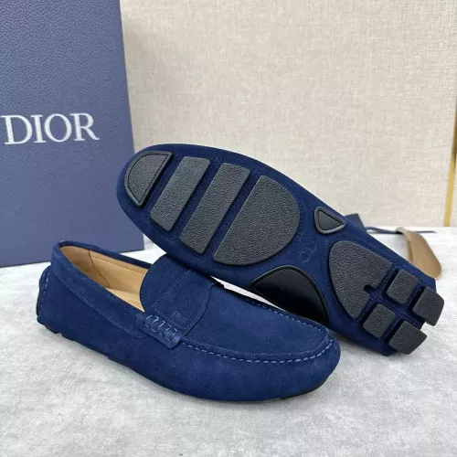 Replica Christian Dior Leather Shoes For Women #1274459 $130.00 USD for Wholesale