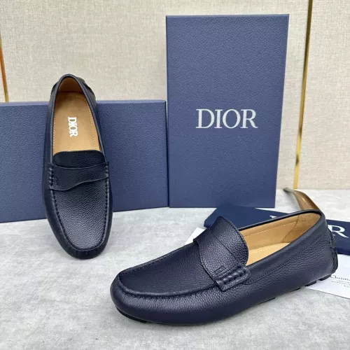 Wholesale Christian Dior Leather Shoes For Women #1274461 $130.00 USD, Wholesale Quality Replica Christian Dior Leather Shoes