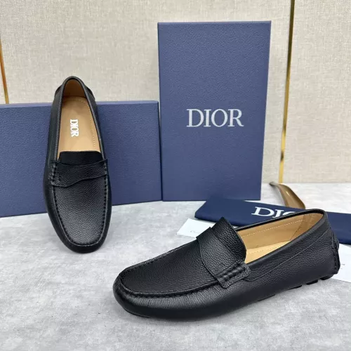 Wholesale Christian Dior Leather Shoes For Women #1274462 $130.00 USD, Wholesale Quality Replica Christian Dior Leather Shoes