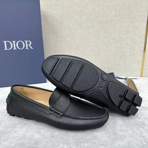 Replica Christian Dior Leather Shoes For Women #1274462 $130.00 USD for Wholesale