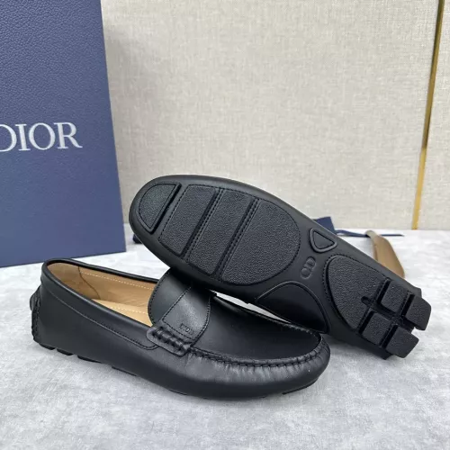 Replica Christian Dior Leather Shoes For Women #1274463 $130.00 USD for Wholesale