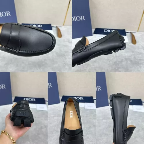 Replica Christian Dior Leather Shoes For Women #1274463 $130.00 USD for Wholesale