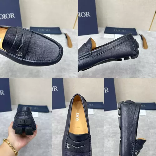 Replica Christian Dior Leather Shoes For Women #1274464 $130.00 USD for Wholesale