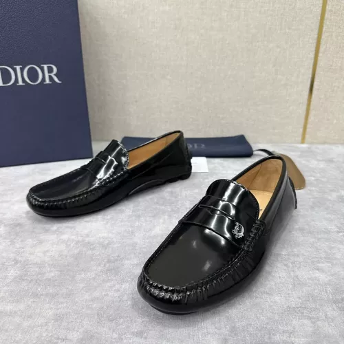 Wholesale Christian Dior Leather Shoes For Women #1274467 $130.00 USD, Wholesale Quality Replica Christian Dior Leather Shoes