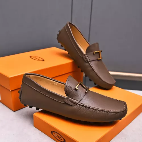 Replica TOD'S Oxfords Shoes For Women #1274484 $88.00 USD for Wholesale