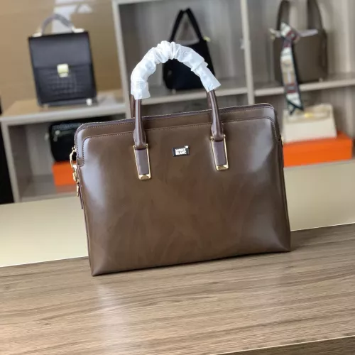 Wholesale Mont Blanc AAA Man Handbags #1274509 $160.00 USD, Wholesale Quality Replica Mont Blanc AAA Man Handbags