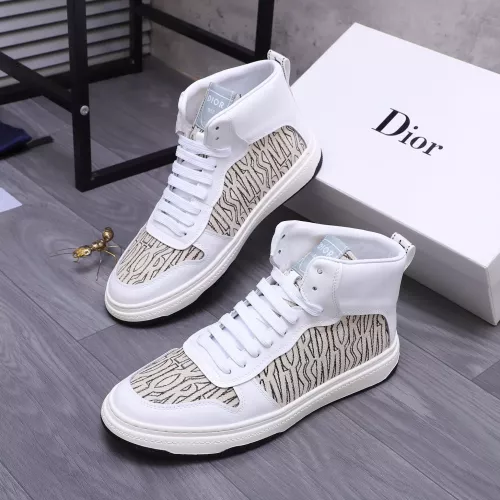 Wholesale Christian Dior High Top Shoes For Men #1274595 $80.00 USD, Wholesale Quality Replica Christian Dior High Top Shoes