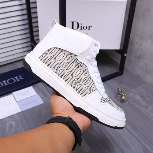 Replica Christian Dior High Top Shoes For Men #1274595 $80.00 USD for Wholesale