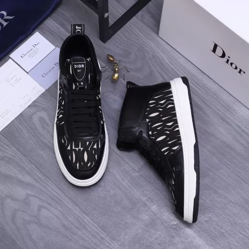 Replica Christian Dior High Top Shoes For Men #1274597 $80.00 USD for Wholesale