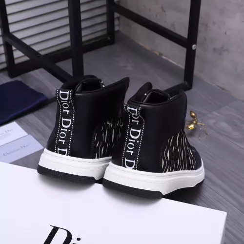 Replica Christian Dior High Top Shoes For Men #1274597 $80.00 USD for Wholesale