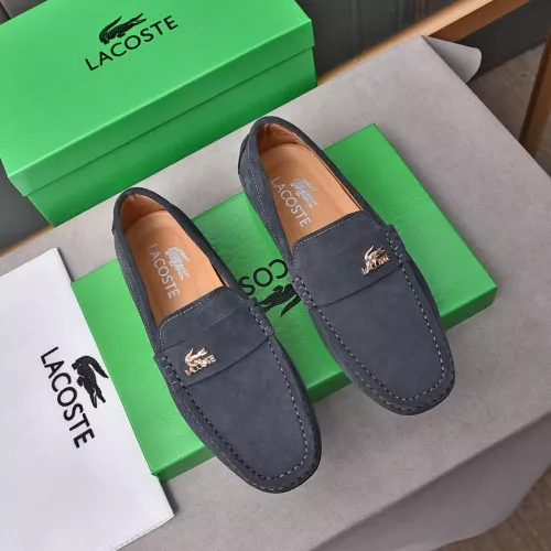 Wholesale Lacoste Leather Shoes For Men #1274599 $76.00 USD, Wholesale Quality Replica Lacoste Leather Shoes