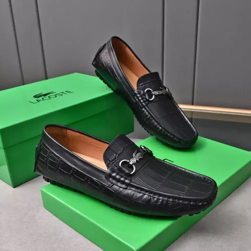 Replica Lacoste Leather Shoes For Men #1274604 $76.00 USD for Wholesale