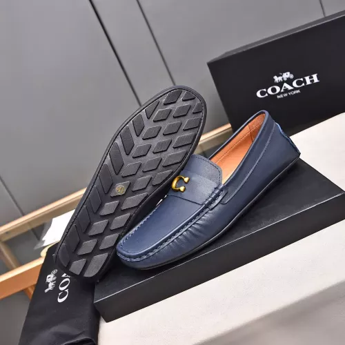 Replica Coach Leather Shoes For Men #1274611 $76.00 USD for Wholesale