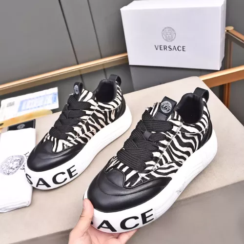 Wholesale Versace Casual Shoes For Men #1274632 $98.00 USD, Wholesale Quality Replica Versace Casual Shoes