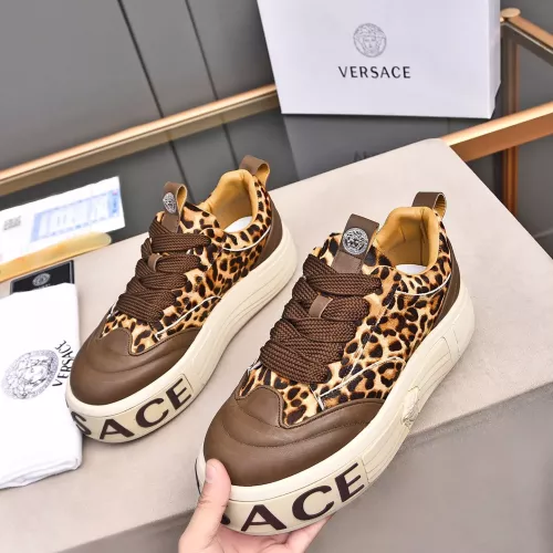 Wholesale Versace Casual Shoes For Men #1274633 $98.00 USD, Wholesale Quality Replica Versace Casual Shoes