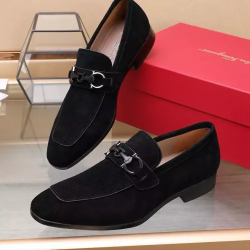 Wholesale Salvatore Ferragamo Leather Shoes For Men #1274682 $122.00 USD, Wholesale Quality Replica Salvatore Ferragamo Leather Shoes