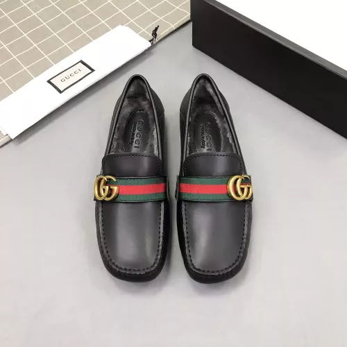 Replica Gucci Oxfords Shoes For Men #1274725 $88.00 USD for Wholesale