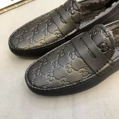 Replica Gucci Oxfords Shoes For Men #1274726 $88.00 USD for Wholesale