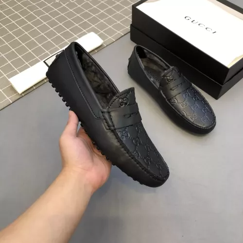 Replica Gucci Oxfords Shoes For Men #1274726 $88.00 USD for Wholesale