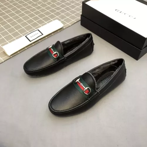 Replica Gucci Oxfords Shoes For Men #1274728 $88.00 USD for Wholesale