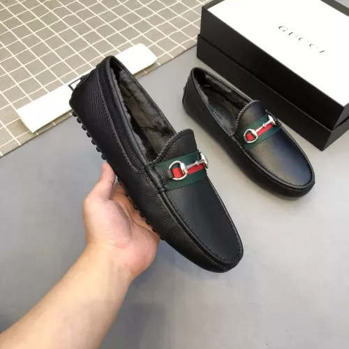 Replica Gucci Oxfords Shoes For Men #1274728 $88.00 USD for Wholesale