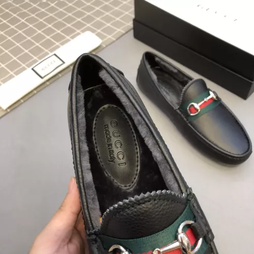 Replica Gucci Oxfords Shoes For Men #1274728 $88.00 USD for Wholesale