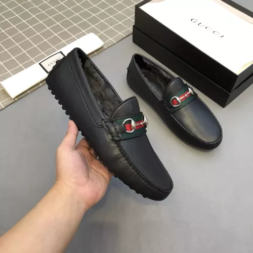 Replica Gucci Oxfords Shoes For Men #1274729 $88.00 USD for Wholesale