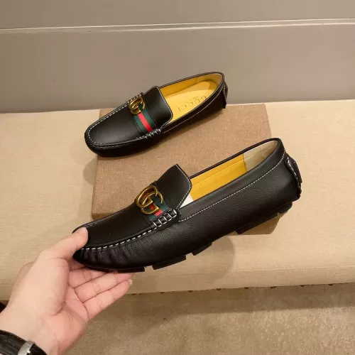 Replica Gucci Oxfords Shoes For Men #1274740 $68.00 USD for Wholesale