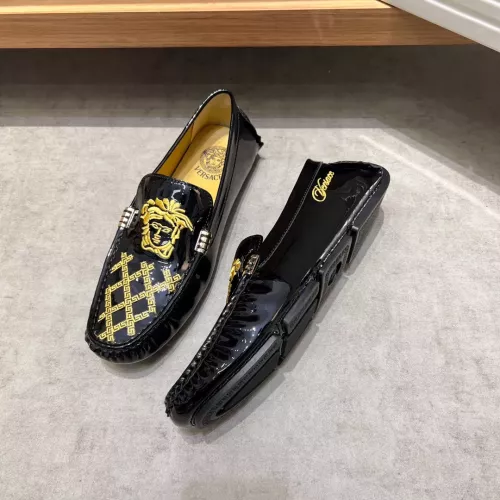 Wholesale Versace Leather Shoes For Men #1274751 $68.00 USD, Wholesale Quality Replica Versace Leather Shoes