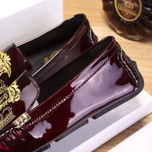 Replica Versace Leather Shoes For Men #1274773 $68.00 USD for Wholesale