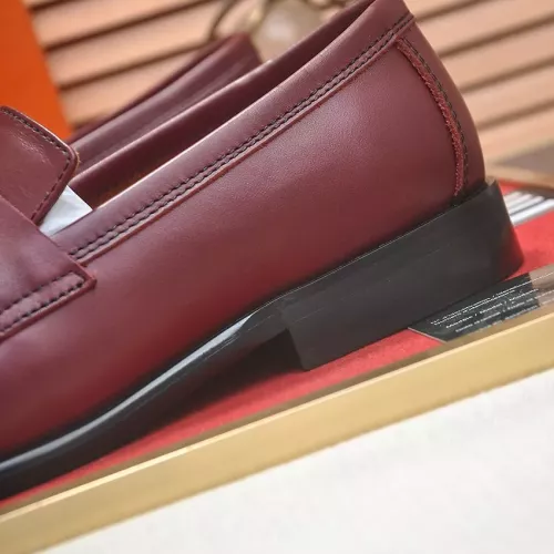 Replica Hermes Leather Shoes For Men #1274812 $85.00 USD for Wholesale