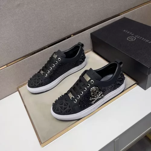 Wholesale Philipp Plein PP Casual Shoes For Men #1274850 $80.00 USD, Wholesale Quality Replica Philipp Plein PP Casual Shoes