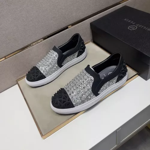 Wholesale Philipp Plein PP Casual Shoes For Men #1274852 $80.00 USD, Wholesale Quality Replica Philipp Plein PP Casual Shoes