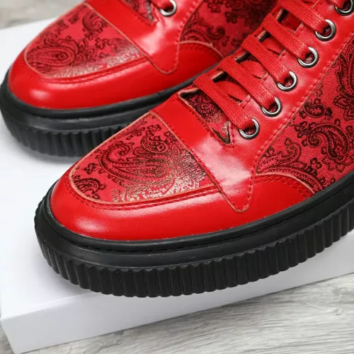 Replica Versace High Tops Shoes For Men #1274972 $76.00 USD for Wholesale